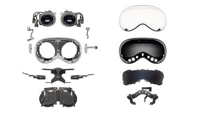 Apple Vision Pro, exploded view